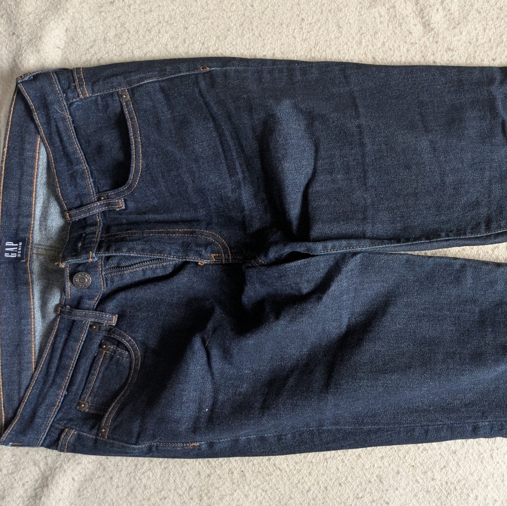 Dark Blue Denim Jeans